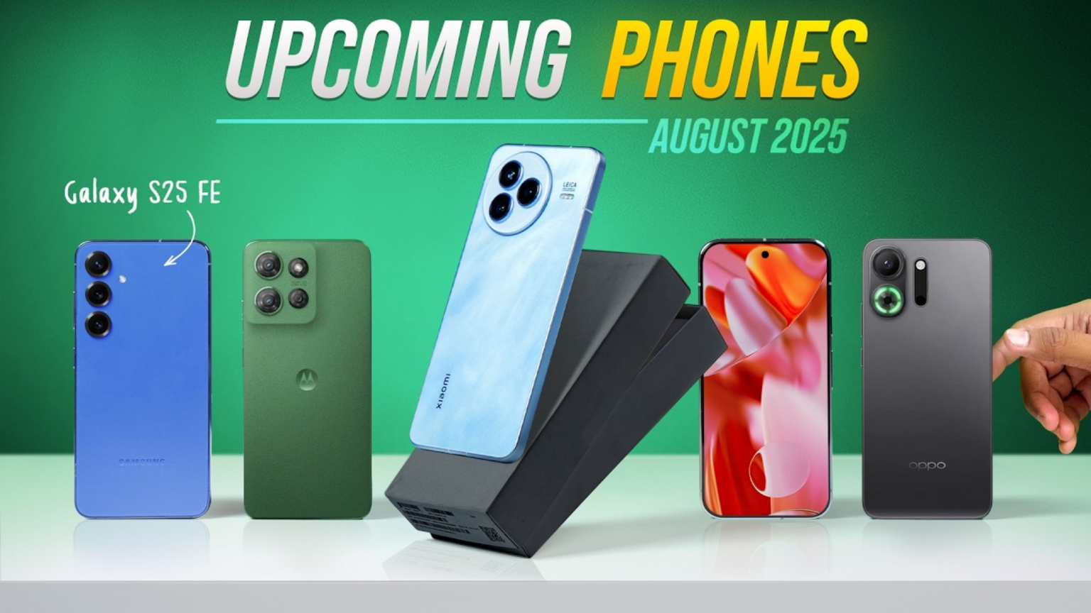 upcoming smartphone in August