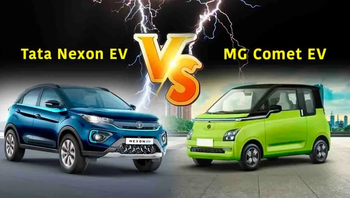 Tata Nexon EV Max Vs MG Comet EV
