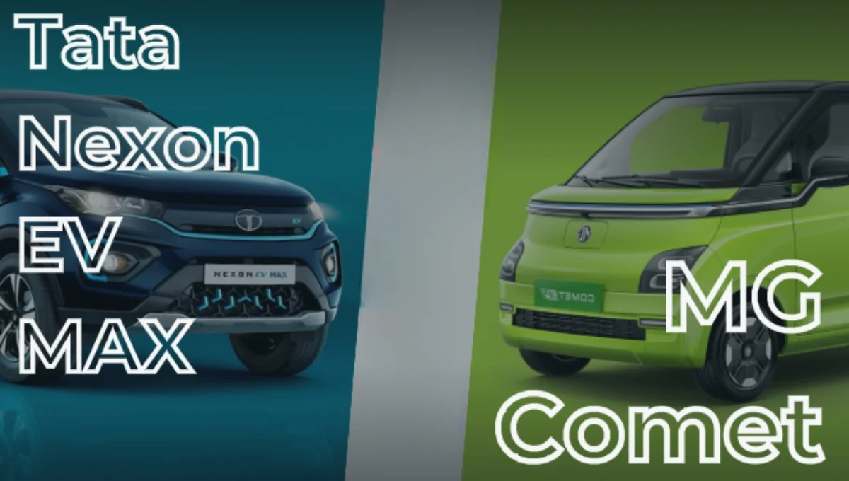 Tata Nexon EV Max Vs MG Comet EV