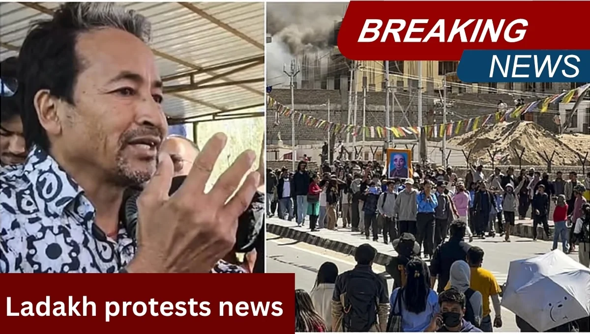 Ladakh Protests News