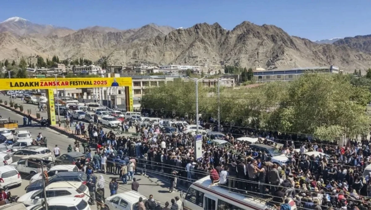 Ladakh Protests News