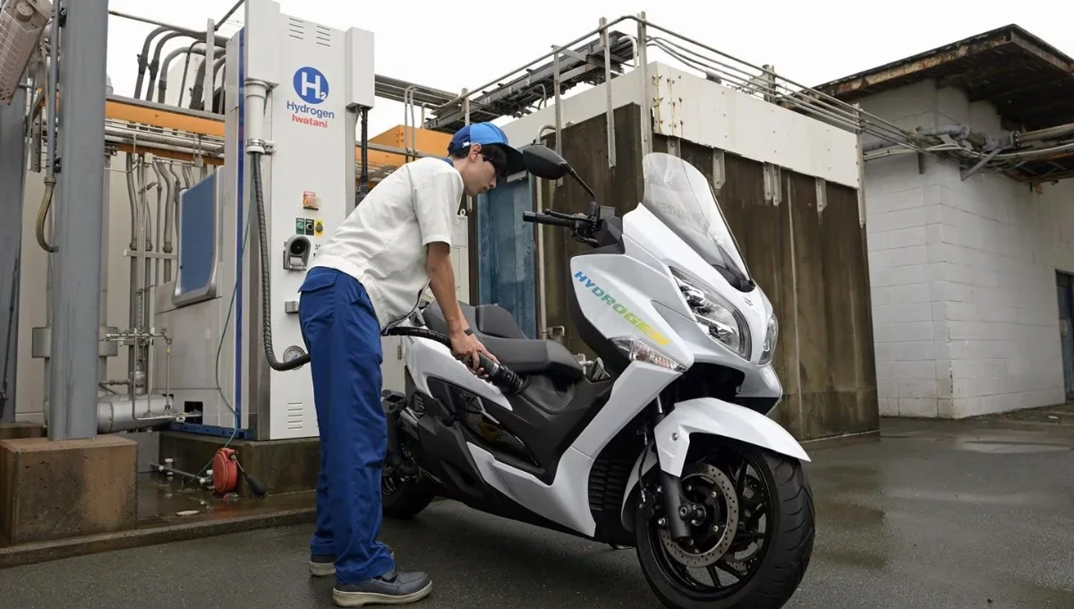Emission Hydrogen Scooters