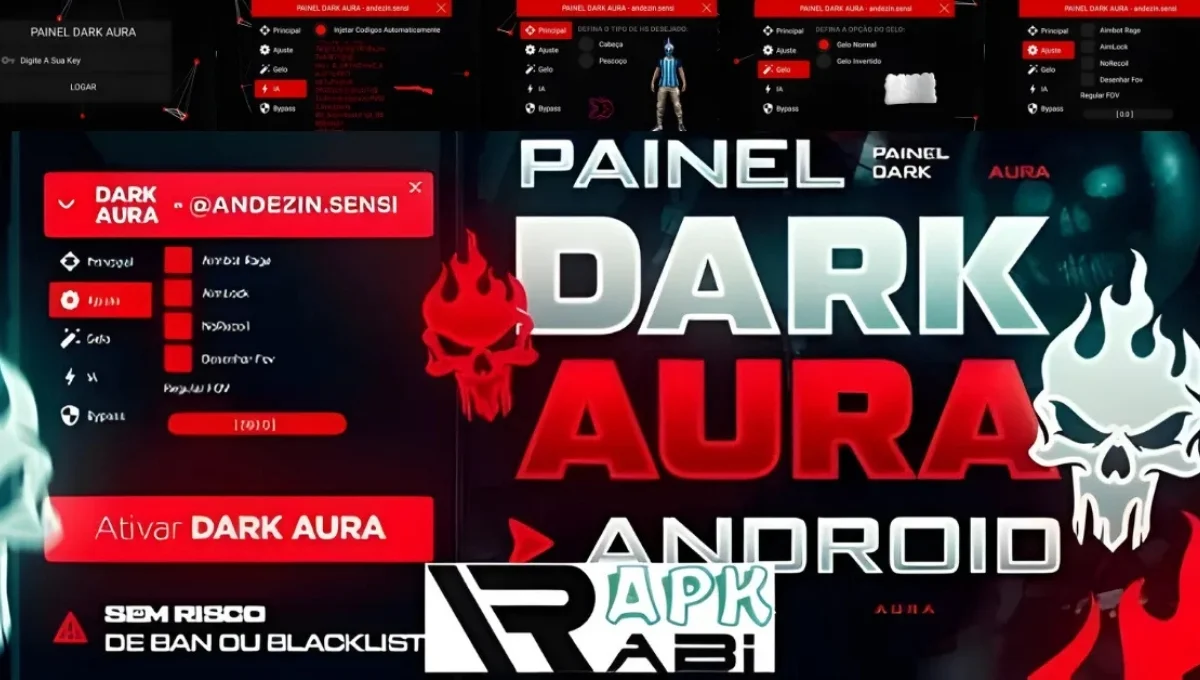 Dark Aura Panel FF Max