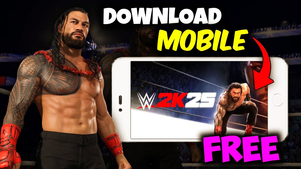 Play WWE 2K2025 free from Netflix