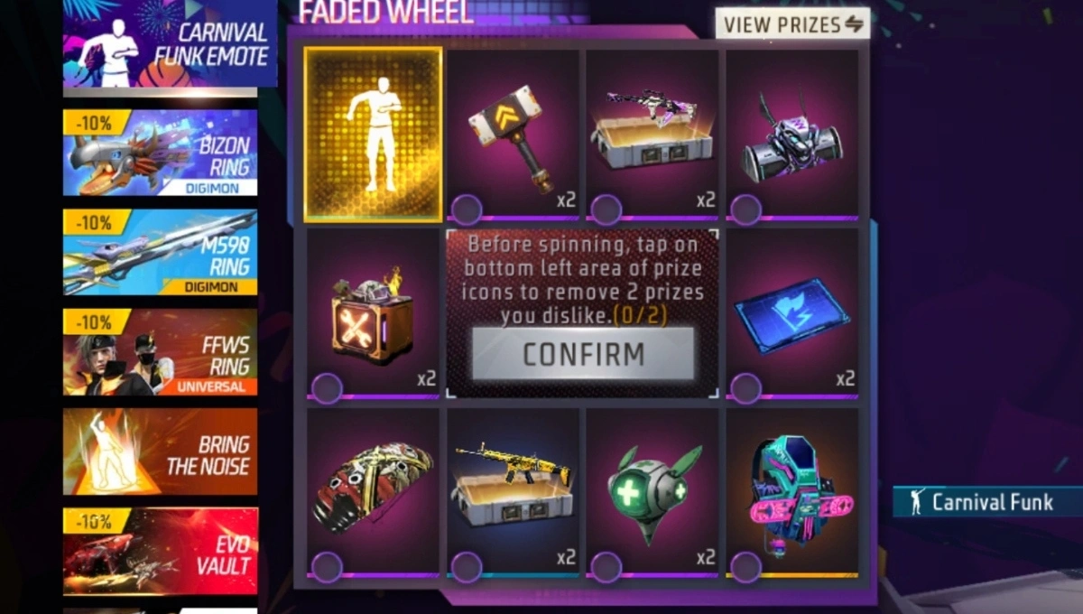 FF Carnival Funk Emote