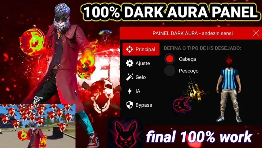 Dark Aura Panel FF Max