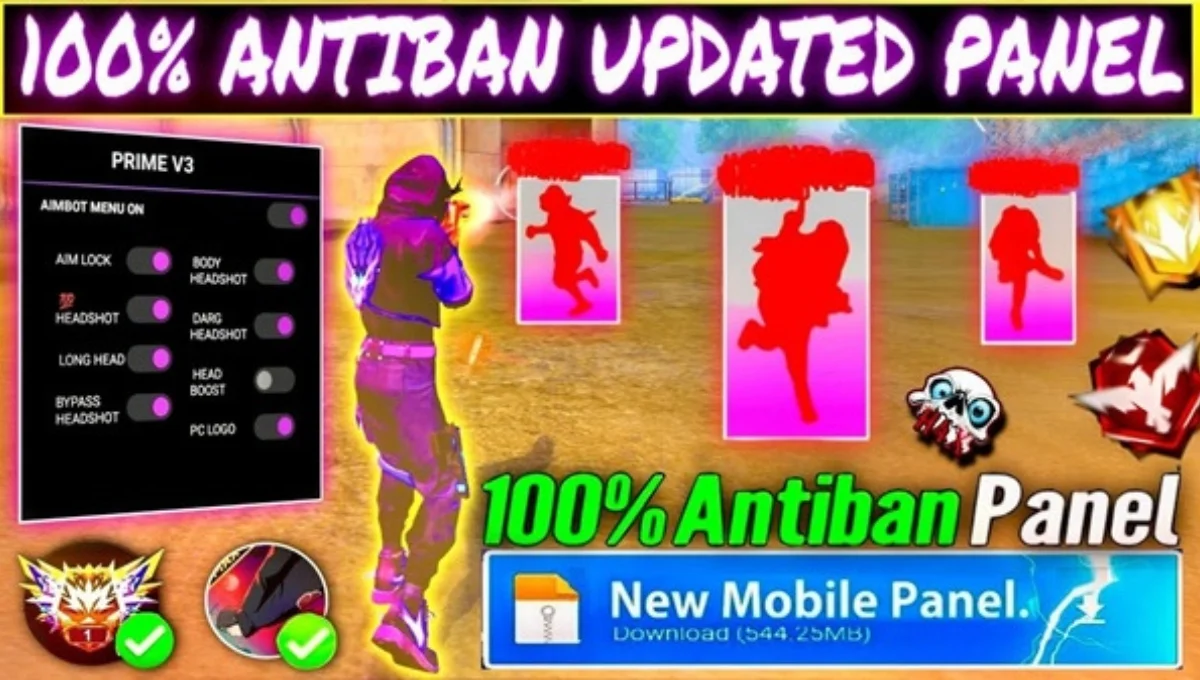 Dark Aura Panel FF Max