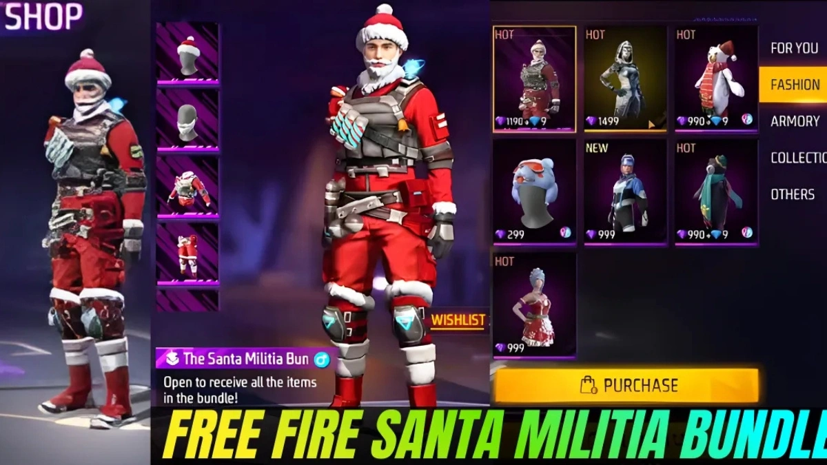 FF Santa Militia Bundle